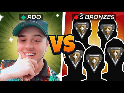 RDO vs 5 "BRONZES" - 1vs5