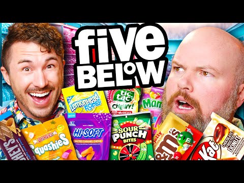 We Tried Five Below’s WEIRDEST $5 Alternate-Reality Candy!