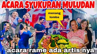 SYUKURAN DI DESAKU , ADA ARTIS CANTIK, SERTA MENANG PERLOMBAAN BANYAK HADIAH!