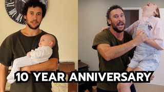 10 Year Anniversary - HOW TO HOLD A BABY 🤯