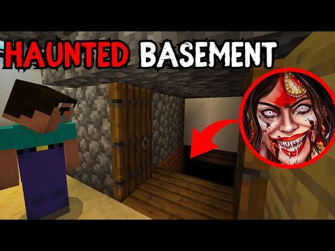 SOMEONE IS THERE! ๐จMinecraft Haunted Basement