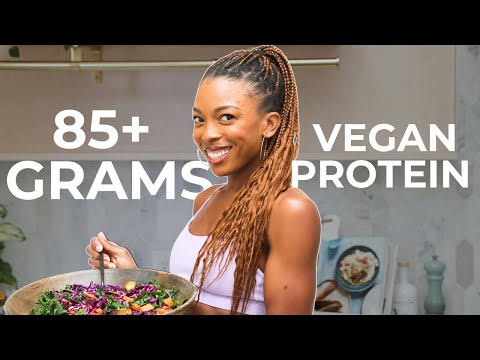 EAT THESE 4 VEGAN PROTEIN SOURCES DAILY | what I eat for 80+ grams everyday (no powders)