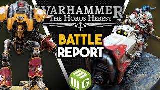 The Ordu of Jaghatai ride to war!!! | White Scars vs Questoris Knights Horus Heresy Battle Report
