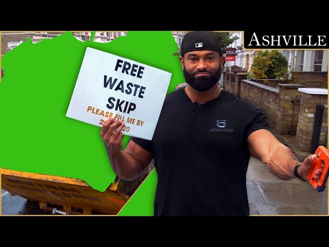 We Left A Skip on the Street to see What People Dumped... AND Took!