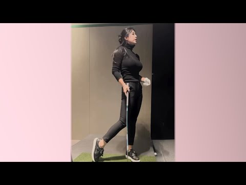 다운블로우 연습은 이렇게! KLPGA 이푸름 프로의 골프기초스윙!