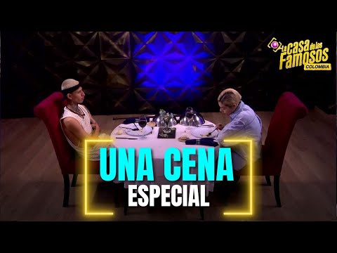 La Liendra y Melissa disfrutan su cena en La casa de los famosos Colombia 2025