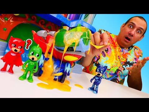 ¿Por qué los coches de los PJ Masks están tan sucios?