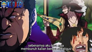 MIHAWK TERLALU KUAT! FUJITORA & RYOKUGYU PANIK KARENA MIHAWK MAMPU MENGHADAPI 2 ADMIRAL SEKALIGUS