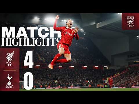 Highlights: Liverpool 4-0 Tottenham Hotspur | BRILLIANT Reds secure Wembley final!