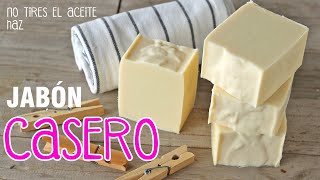 JABÓN CASERO de ACEITE USADO ** con ACIDO CÍTRICO **CLASE 5 taller gratis**