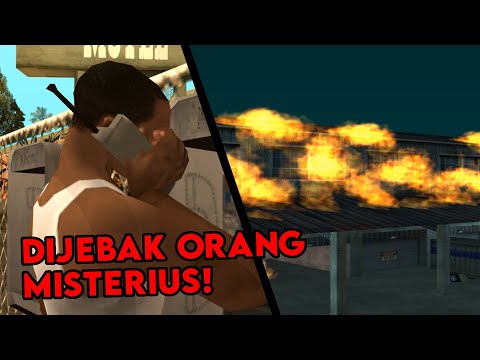 CJ DIJEBAK OLEH PENELPON MISTERIUS DI GTA SAN ANDREAS!