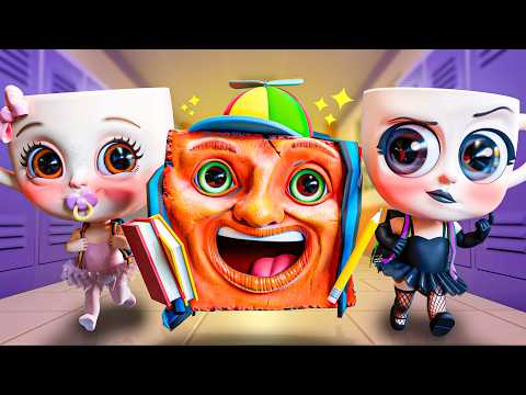 TI TI TI SAHUR en la ESCUELA! Italian Brainrot Animación