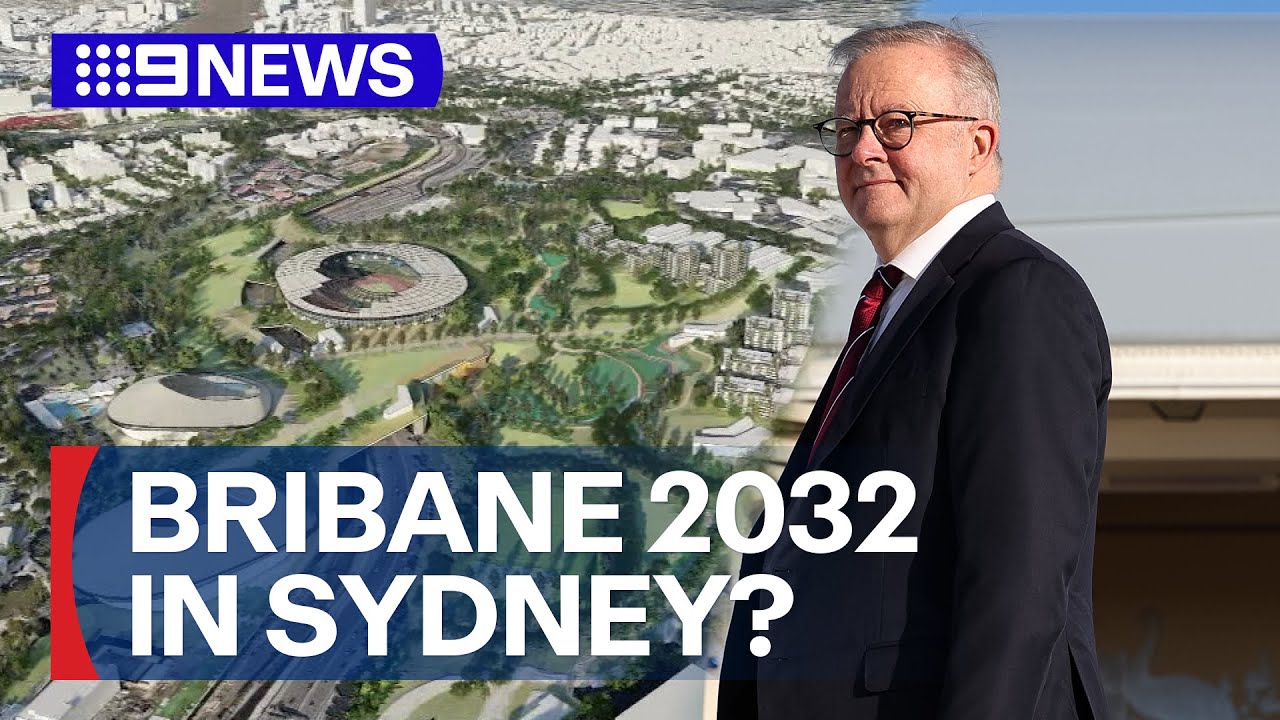 PM suggests some Olympic sports could be held outside of Brisbane | 9 News Australia