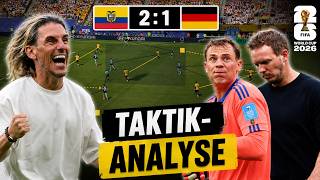 DARUM hat DEUTSCHLAND gegen ECUADOR versagt!