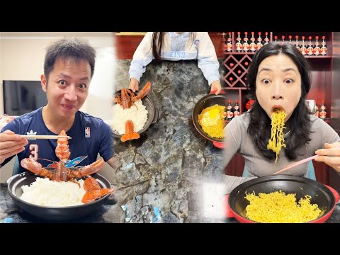 东东给爸妈备双份饭玩套路！妈妈换来换去，最后扒拉到的竟是闺女预判三次的 “差饭”【东东一家】