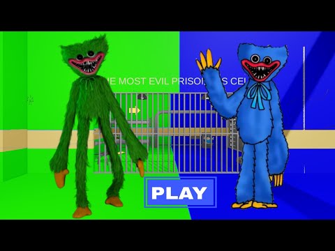 [NEW!] NIGHTMARE HUGGY WUGGY PRISON RUN! (OBBY) #roblox #scaryobby