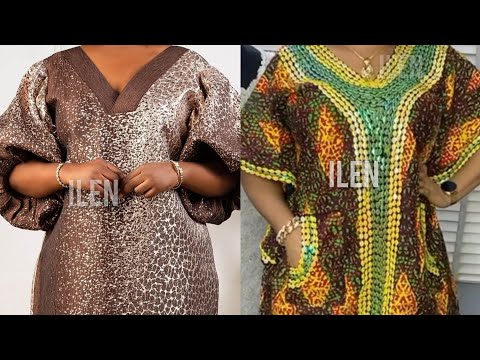 Lovely Ankara Dresses With Beautiful Designs |Bubu Ankara Kaftan Gown Styles |Adorable Lace Styles