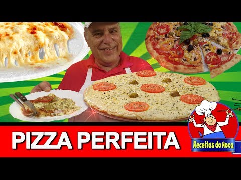 MASSA DE PIZZA PERFEITA🍕 o segredo que ninguem te conta