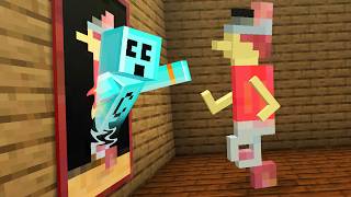 Minecraft but you can Go Inside Paintings