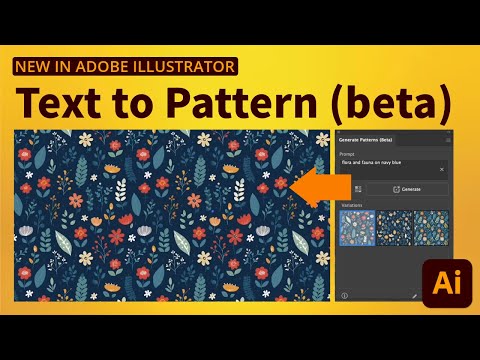 Breaking down enhanced Text to Pattern (beta) in Illustrator w/ Paul Trani | Adobe Creative Cloud