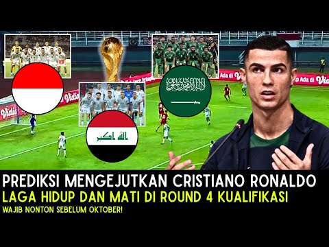 🔴Prediksi Mengejutkan C. Ronaldo‼️Laga Hidup & Mati Di ROUND 4~Indonesia Bisa Bikin Kejutan?