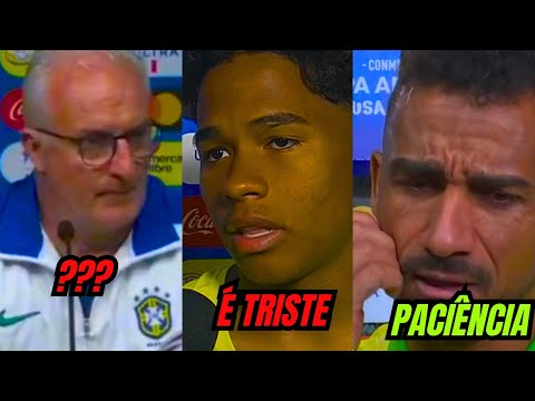 ENTREVISTA PÓS ELIMINAÇÃO #futebol #selecaobrasileira