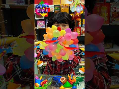 होली है पिचकारी दिया 😂 ~ mini wood toy-wood working art skill wood / hand crafts / #shorts