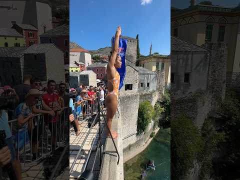 The famous Stari Most bridge in Bosnia 🇧🇦