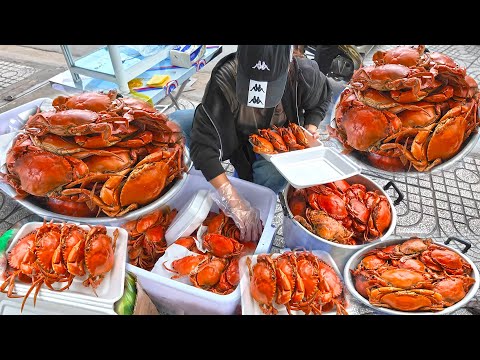 Lại Xuất Hiện Em Gái Xinh Đẹp Bán Cua 45K Khách Đông Đen Mới Dọn Ra Đã Bay Sạch Hơn 100kg