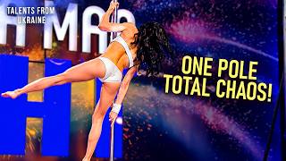 Ukraine’s Hottest Pole Dancers Left The Stage Burning! | Ukraine's Got Talent