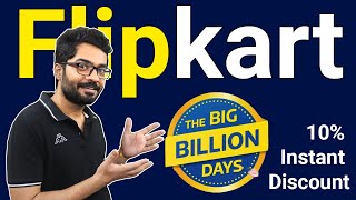Flipkart big billion day 2021 | 10% Instant Discount Axis and ICICI Debit/Credit card offer