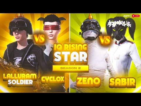 IQ RISING STAR SEASON - 2 | SEMI FINAL | @IQ BELLA GAMING | IQ ORGANIZATION