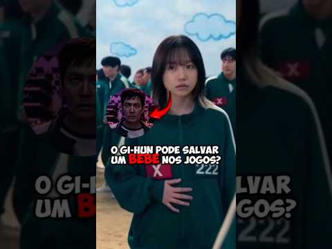 O gin Hun pode salvar um bebe nos jogos? #shorts #round6 #squidgame #gihun #junhee #curiosidades