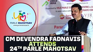 Live: Maharashtra CM Devendra Fadnavis attends 24th Parle Mahotsav in Mumbai