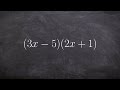 Understanding the FOIL Method