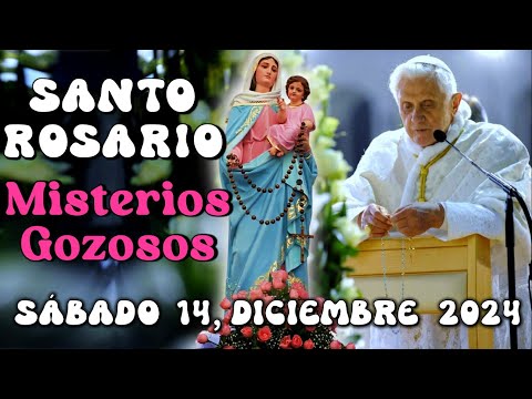 🔵SANTO ROSARIO EN LATÍN, MISTERIOS GOZOSOS, Diciembre 14, 2024