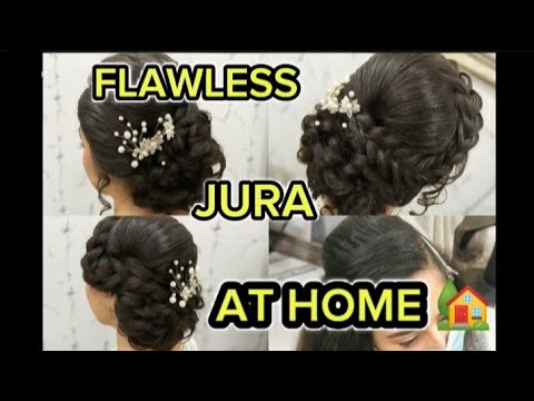 5 Minute flawless Jura Hairstyle at Home
