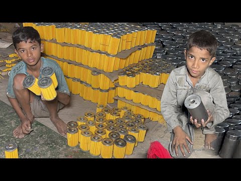 How Car Oil Filters are Made in Factory | Amazing Oil FILTER Manufacturing Process | How to Make