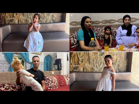 اليوم ديت وليداتي يشوفوا عمهم 🥺الحمد الله على سلامتهوم 🤲تهليت فراسي شويا 🌸