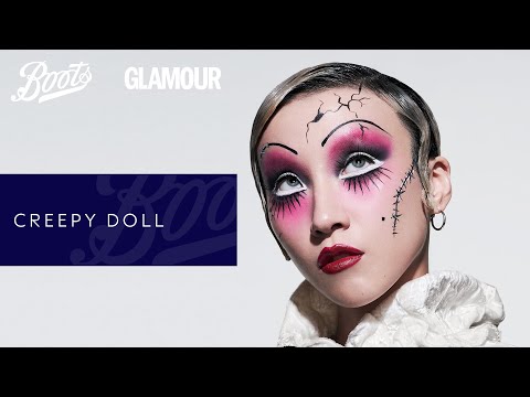 Make-up Tutorial | Halloween Creepy Doll | Boots X Glamour | Boots UK