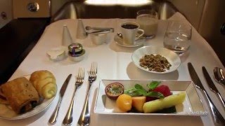 Etihad First Class New Delhi - Abu Dhabi B777