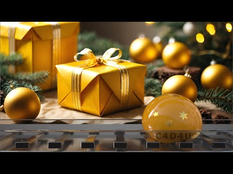 Joy wrapped in little things ❤️ Softbody Simulation | Leonardo.AI ❤️ C4D4U