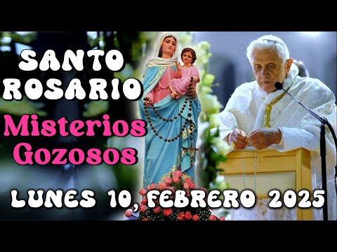 🔵SANTO ROSARIO EN LATÍN, MISTERIOS GOZOSOS, Febrero 10, 2025