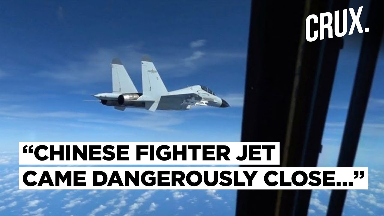 US says Chinese Fighter Jet Buzzed Past its Spy Plane over South China Sea, Releases Video