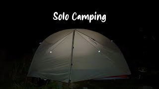Solo Camping Dipinggir Kawah Telaga Bodas || VLOG 18