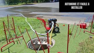 Rideau d’eau 500 & 1200 l/min – performance réelle + compatibilité avec kit pompage incendie