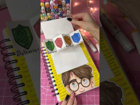 Последнее видео в 20🐍4 году #harrypotter #art #artbook #рисунок #рисование #artideas