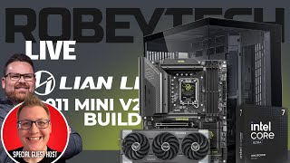 Giveaways + Building a $2700 Gaming PC in the Lian Li o11 Mini V2 (Core Ultra 265K / RTX 5070 Ti)