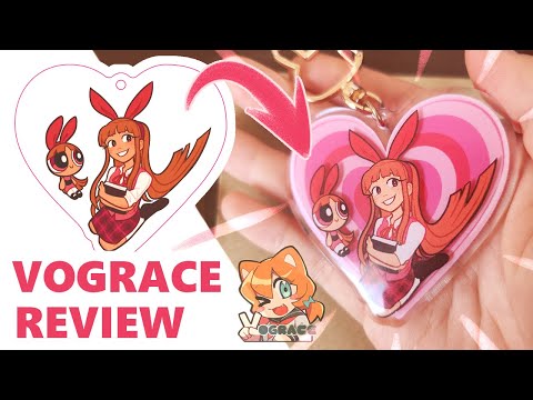 Make Your Own Keychains, Stickers, Charms - VOGRACE REVIEW