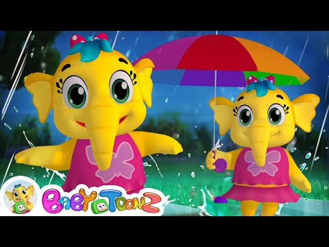 Rain Rain Go Away with Emmy! 🐘 Classic Nursery Rhymes | Action songs for kids
